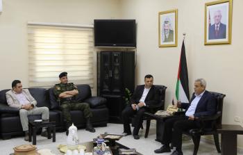 تدشين غرفة تعقيم للمركبات على المدخل الشرقي لقلقيلية