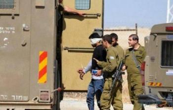 الاحتلال يعتقل 4 شبان غرب بيت لحم