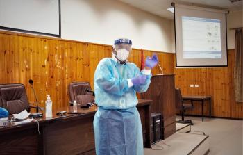 تدريب كوادر صحية 