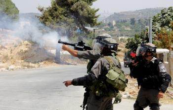 جنود الاحتلال الإسرائيلي يقمعون مسيرة في الضفة - توضيحية