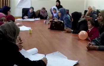   جمعية المرأة العاملة تنفذ سلسلة ورش توعوية في نابلس