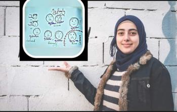 اللاجئة الفلسطينية ربا رحمة