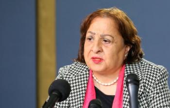 وزيرة الصحة الفلسطينية مي الكيلة