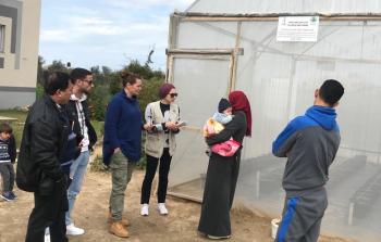  اتحاد لجان العمل الزراعي و برنامج المساعدات الشعبية النرويجية ينفذان زيارات ميدانية بمحافظة خانيونس