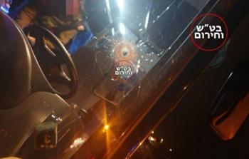 إطلاق نار على سيارة مستوطنين غرب مدينة رام الله