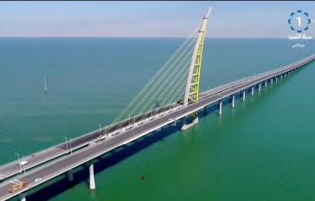 افتتاح جسر الشيخ جابر الاحمد