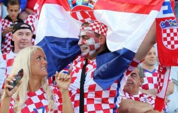 مشجعون من كرواتيا في بطولة كأس العالم بروسيا