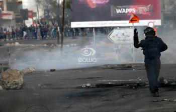 مواجهات بين الفلسطينيين وقوات الاحتلال في بيت لحم