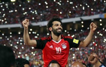 نجم المنتخب المصري محمد صلاح لاعب ليفربول الانجليزي