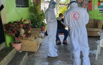 مستشفى الهمشري تقوم بعمل فحص فيروس كورونا  في مخيمات اللاجئين في لبنان