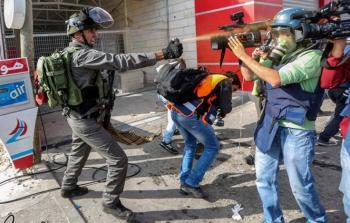اعتداءات على الصحفيون الفلسطينيون