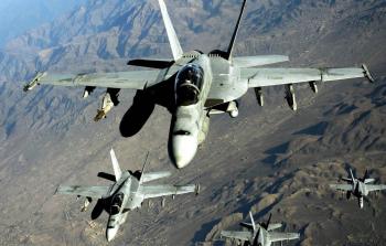 طيران التحالف العربي يشن هجوماً على عدد  من المناطق  بالساحل الغربي في اليمن