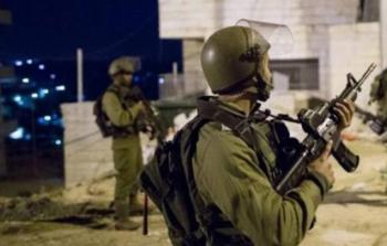 جنود الاحتلال الاسرائيلي في أحد شوارع الضفة