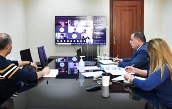 مندوبو حكومات دول مؤتمر شرق آسيا للتعاون في دعم التطور في فلسطين