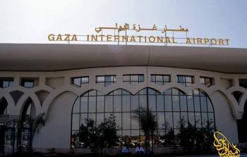  افتتاح مطار غزة الدولي عام 1998