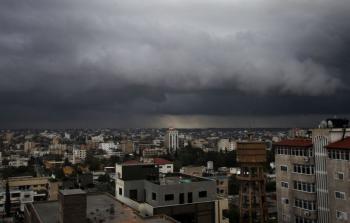طقس فلسطين أمطار وعواصف رعدية - ارشيف