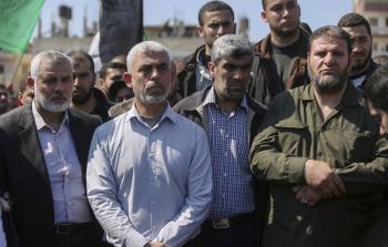 قادة من حركة حماس في غزة -ارشيف-