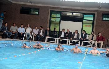 نادي 'نماء' يستقبل وفد الاتحاد الفلسطيني المركزي للسباحة