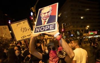 تظاهرات تطالب برحيل نتنياهو