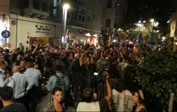 إصابات واعتقالات باعتداء الاحتلال على مظاهرة مناصرة لغزة في حيفا