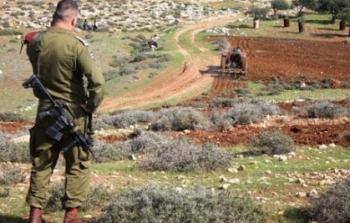 قوات الاحتلال تبدأ برسم حدودٍ لمصادرة أراضٍ شرق بيت لحم