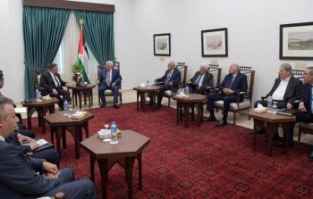 الرئيس عباس يجتمع مع وفد المخابرات المصرية في رام الله - أرشيفية