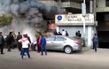  الاعتداء على مقر دائرة اللاجئين بقطاع غزة