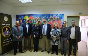 سفيرة مملكة النرويج تزور جامعة القدس