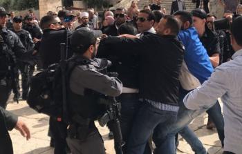 شرطة الاحتلال تعتقل حارس الأقصى