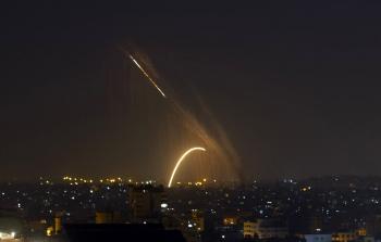 صواريخ غزة -أرشيفية-
