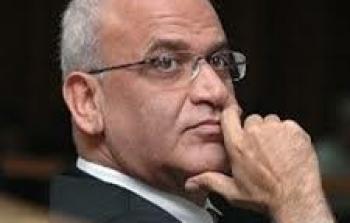 صائب عريقات أمين سر اللجنة التنفيذية لمنظمة التحرير الفلسطينية