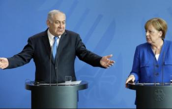 رئيس الوزراء الإسرائيلي بنيامين نتنياهو والمستشارة الألمانية أنجيلا ميركل