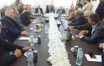  عضو اللجنة التنفيذية لمنظمة التحرير الفلسطينية رئيس دائرة شؤون اللاجئين الدكتور احمد ابو هولي 