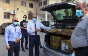 خلال تسلم وزارة الصحة في غزة للأجهزة الطبية