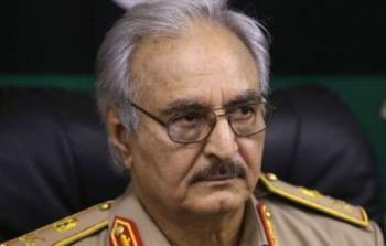 القائد العسكري الليبي المشير خليفة حفتر