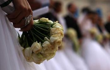 الزواج في غزة - أرشيفية -