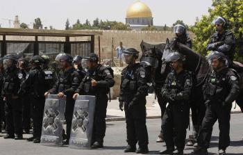 شرطة الاحتلال في المسجد الأقصى - ارشيفية