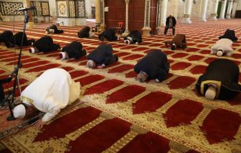 الصلاة في المسجد الأقصى - أرشيفية