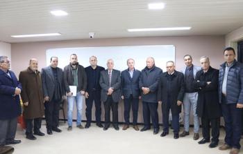 الغرف التجارية في غزة تطلع جوابرة على آلية العمل بملف تصاريح التجار