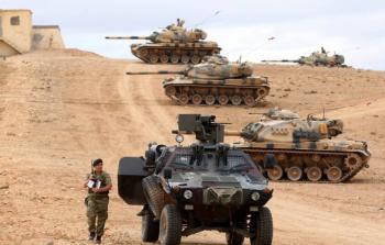 قوات الجيش التركي على حدود العراق