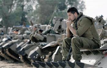 جنود الجيش الإسرائيلي  على حدود غزة - أرشيفية