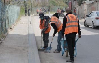 عمال النظافة في غزة