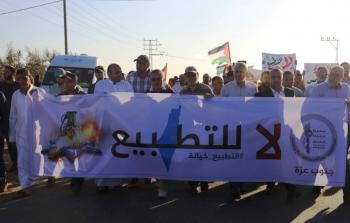 مسيرات العودة شرق غزة