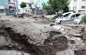 ارتفاع عدد قتلى زلزال اليابان