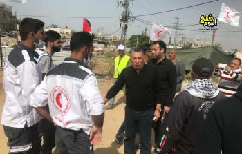 عضو اللجنة المركزية لحركة فتح أحمد حلس شرق غزة