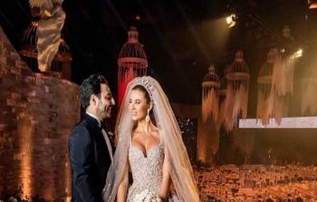 زفاف مسيحي ومسلمة في لبنان