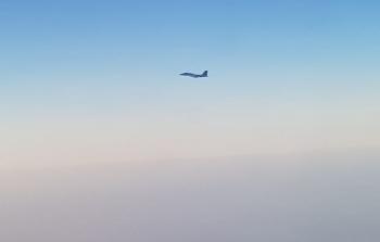 صورة متداولة للطائرة الإيرانية