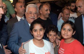  جولة الرئيس محمود عباس بين المواطنين في رام الله