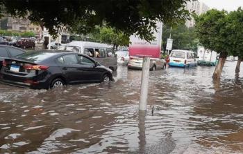 الأمطار الغزيرة في مصر