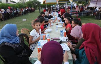 صور: المجلس العلمي يقيم مأدبة إفطار صائم للأيتام 